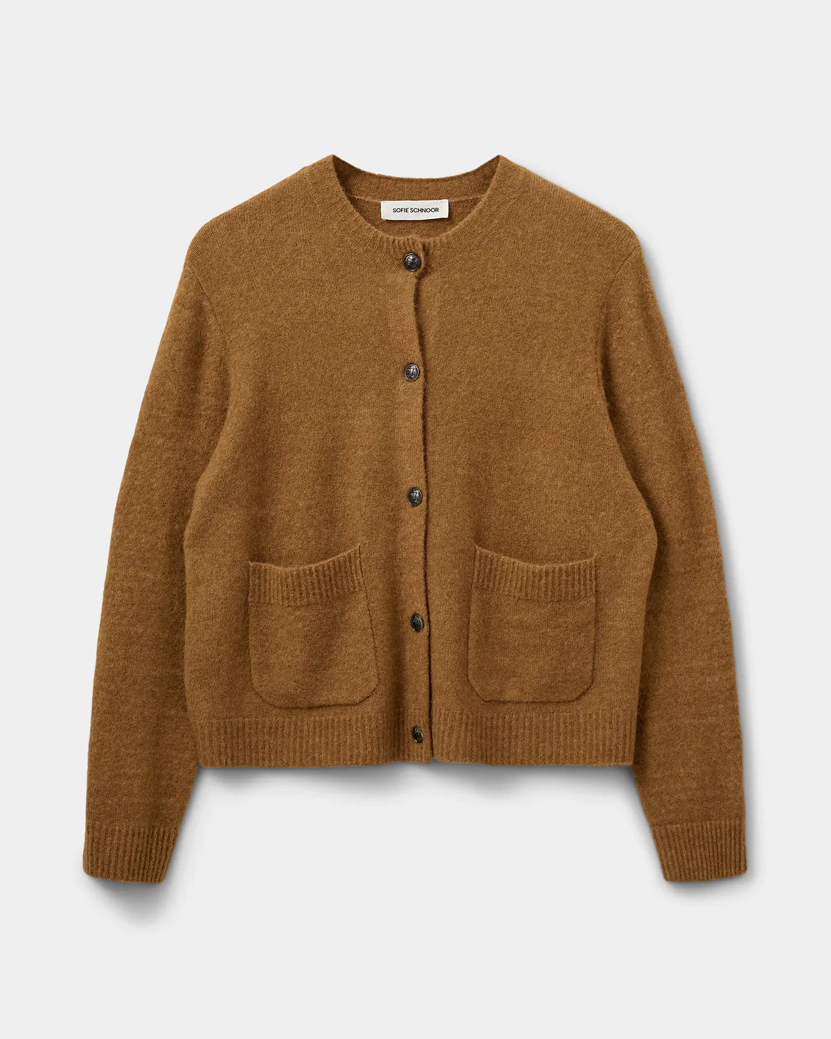 ELICASW CARDIGAN - Mustard