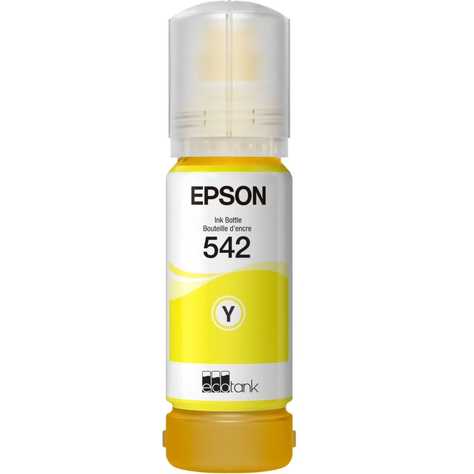 Epson 542 Yellow Eco Tank Ink Pigment DuraBrite Genuine ET 5800 16600 5150