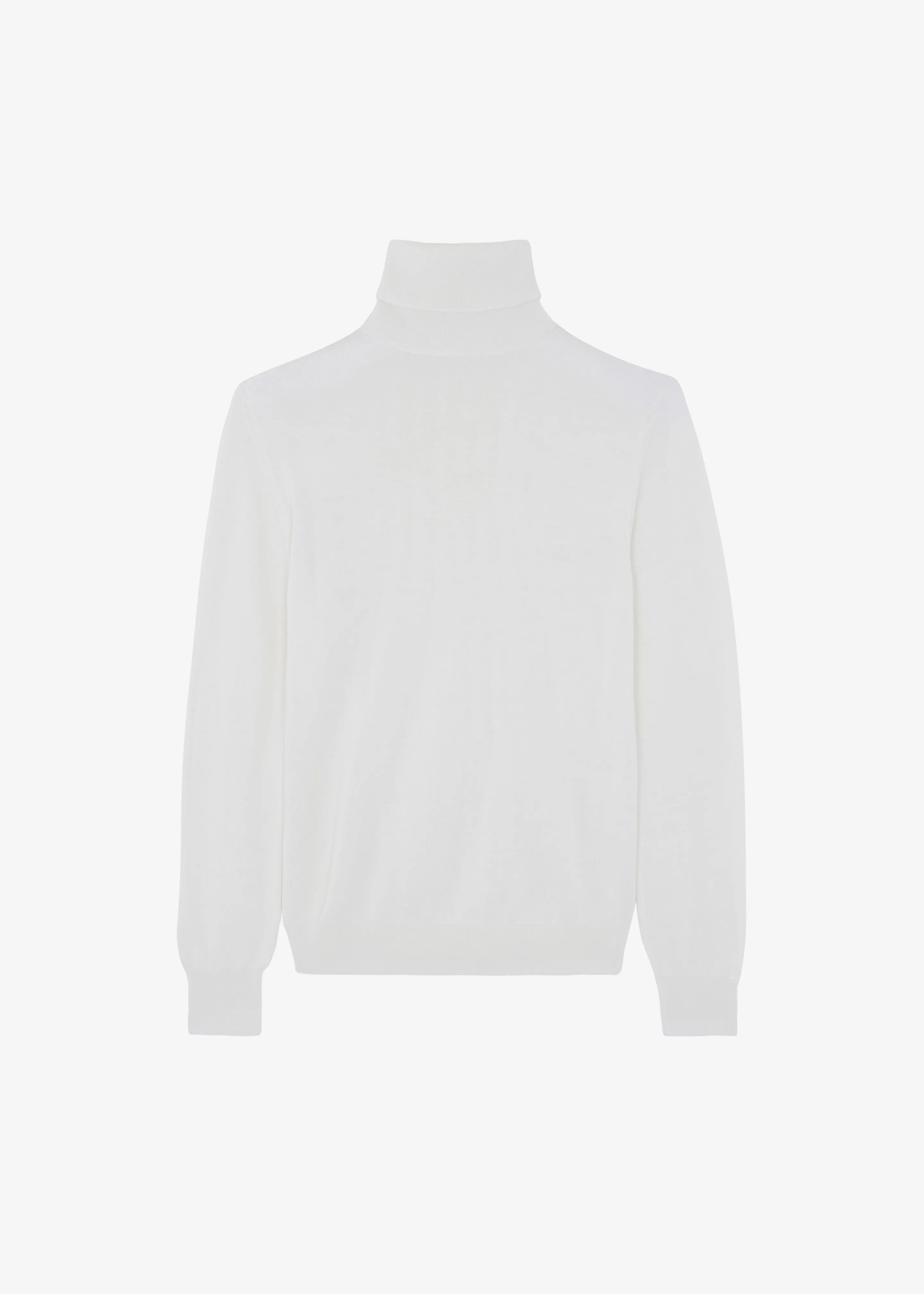 Eve Thin Turtleneck Sweater - Ivory