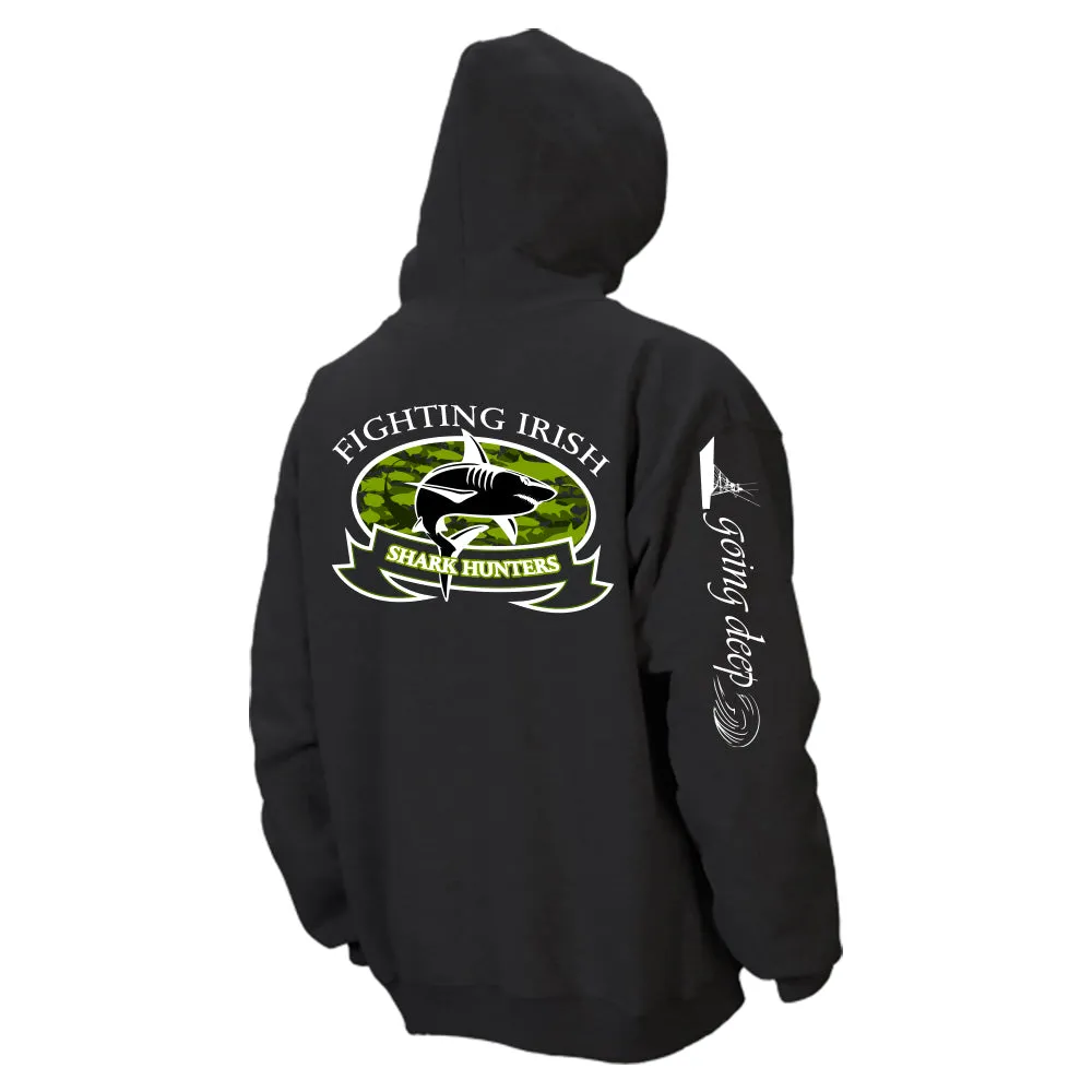 Fighting Irish Shark Hunters Hoodie