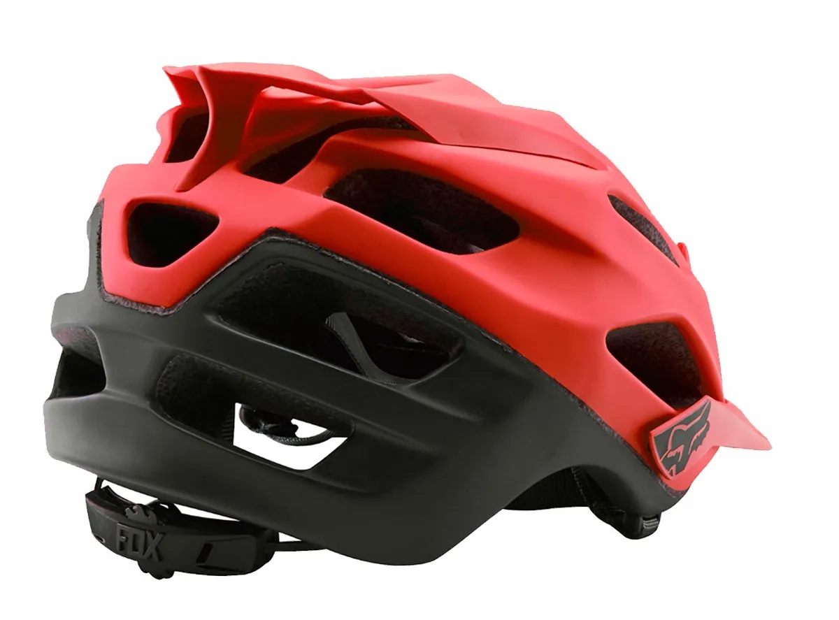 Fox Racing Flux Creo MTB Helmet - Red-Black