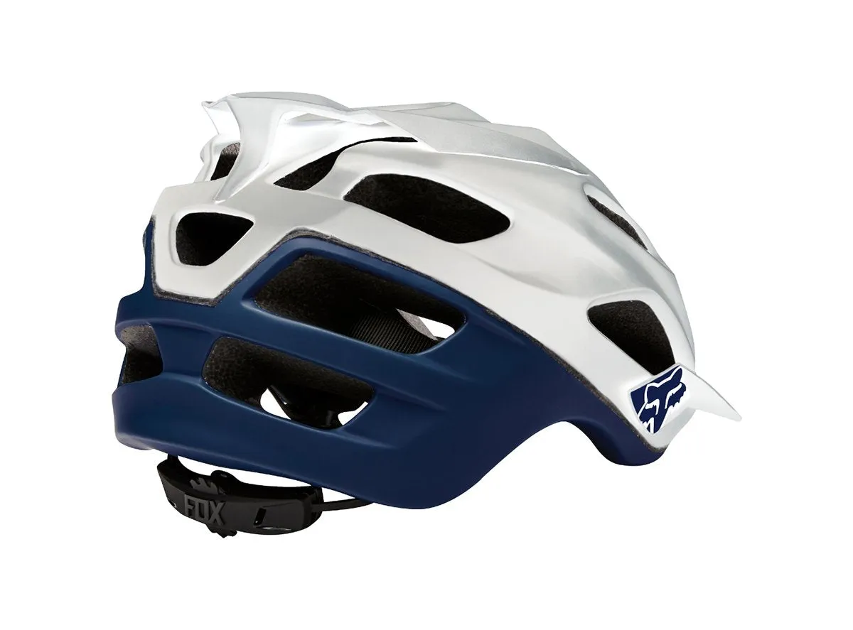 Fox Racing Flux Creo MTB Helmet - White-Navy - 2017