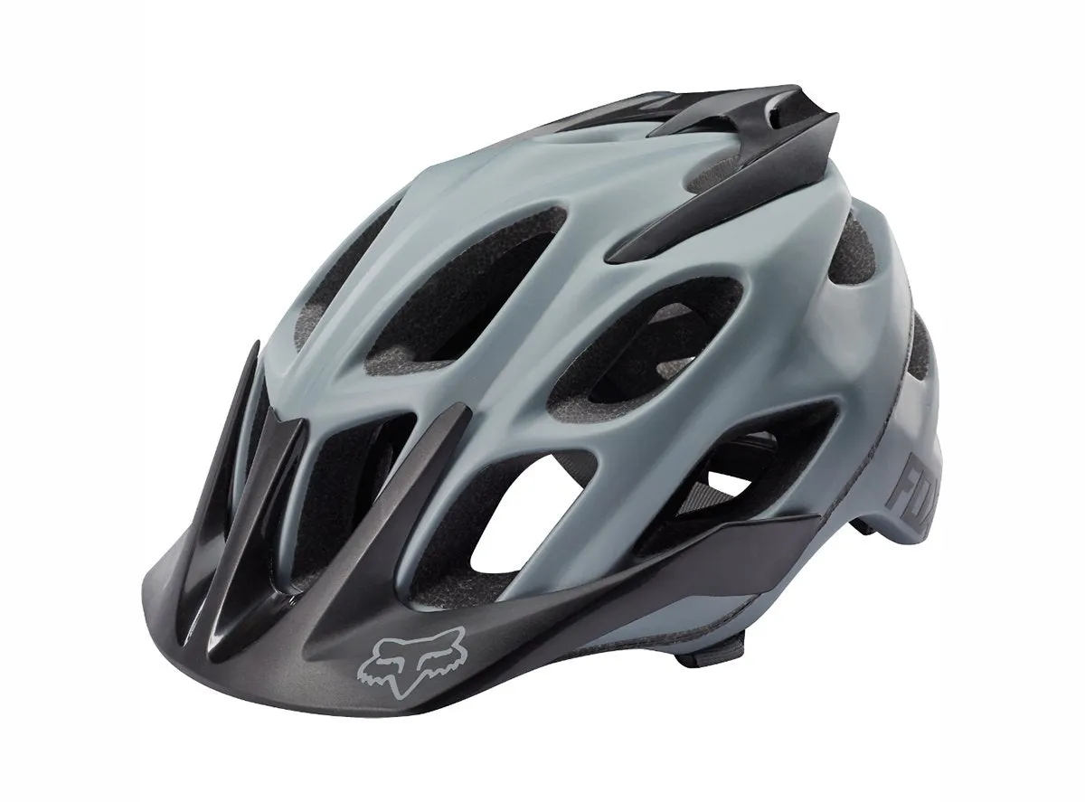 Fox Racing Flux MTB Helmet - Gray