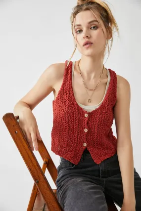 Free People Care FP Stanley Vest