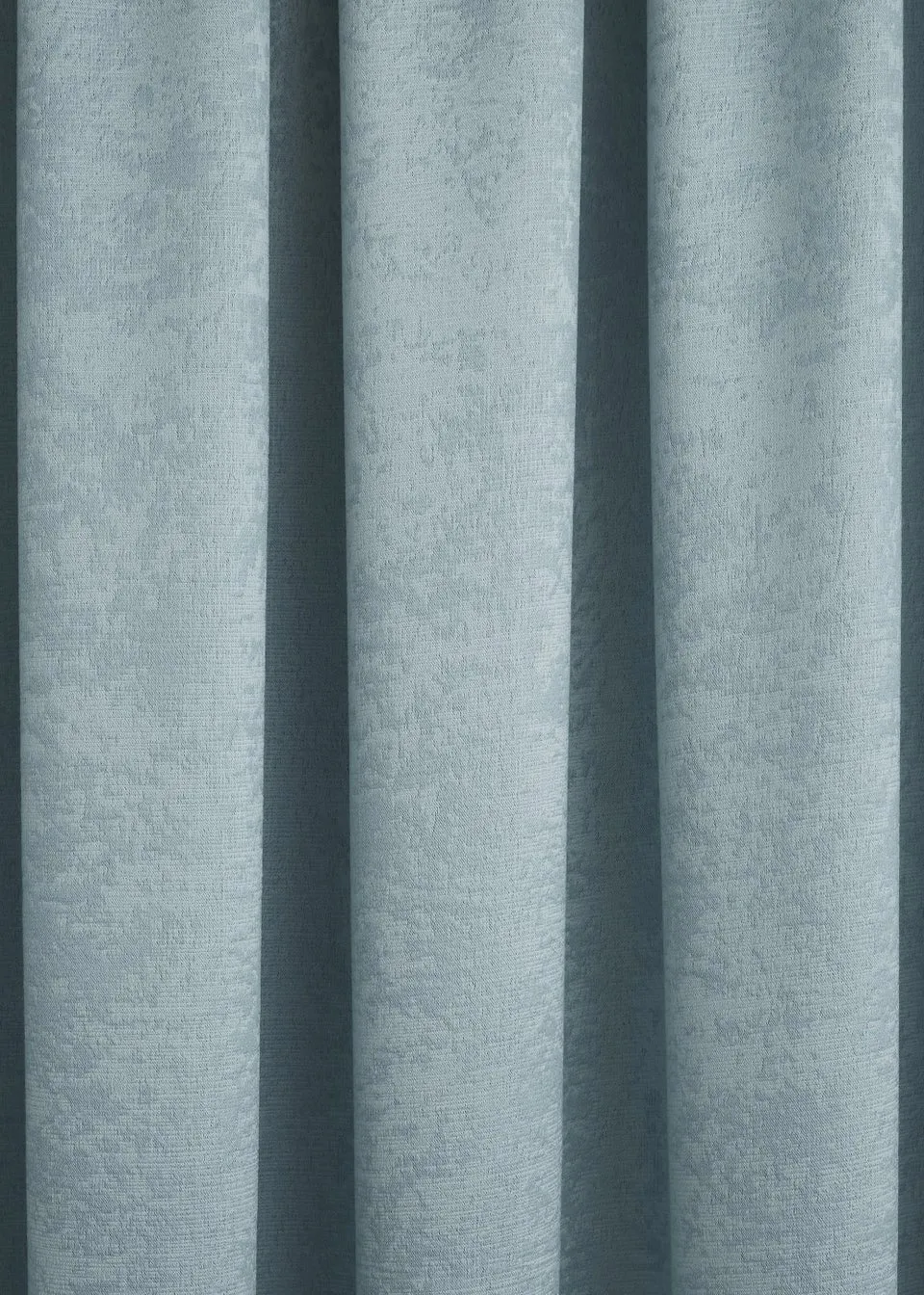 Fusion Galaxy Dimout Blue Pencil Pleat Curtains