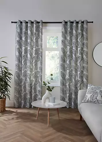 Fusion Matteo Eyelet Lined Curtains | Kaleidoscope