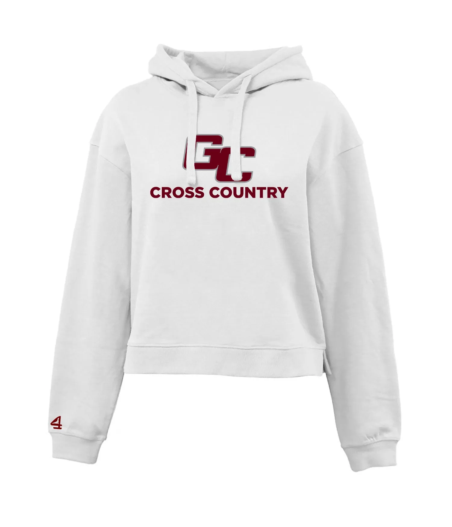 Garden City Cross Country Cropped Hoodie