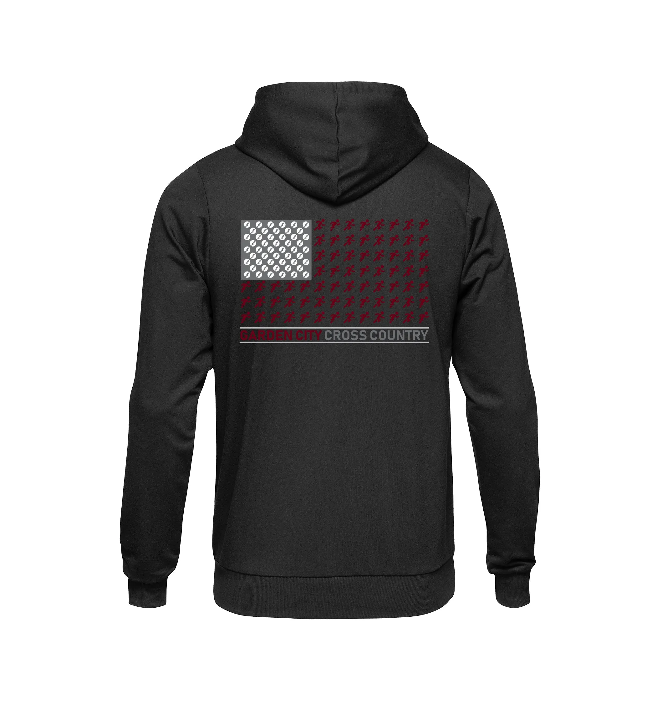 Garden City Cross Country Flag Hoodie