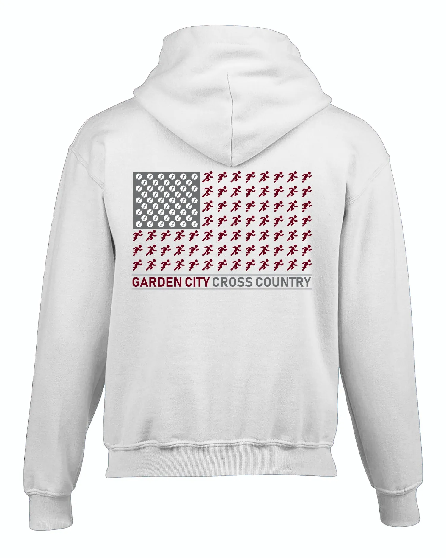 Garden City Cross Country Flag Hoodie