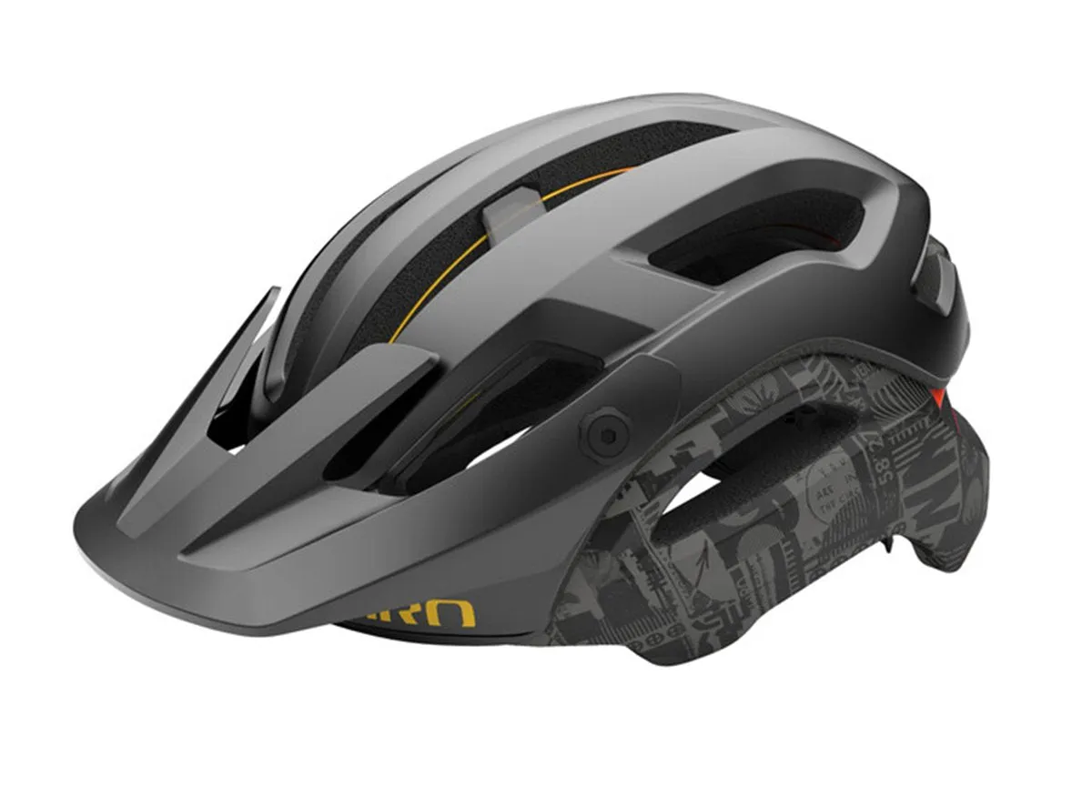 Giro Manifest Spherical MTB Helmet - Matt Black Hypnotic - 2020