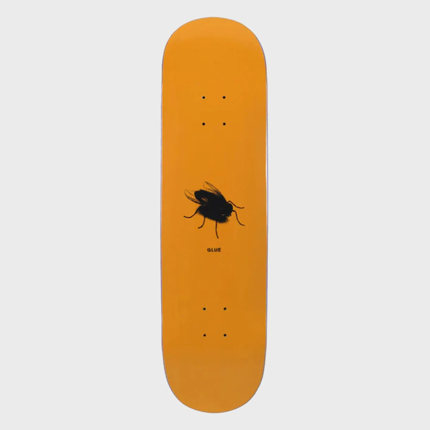 Glue Skateboards - 8.5 The Fly 2 Skateboard Deck (Orange)