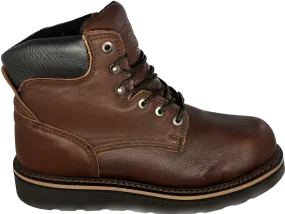 Golden Retriever 2901 6 Soft Toe Work Boot::Brown