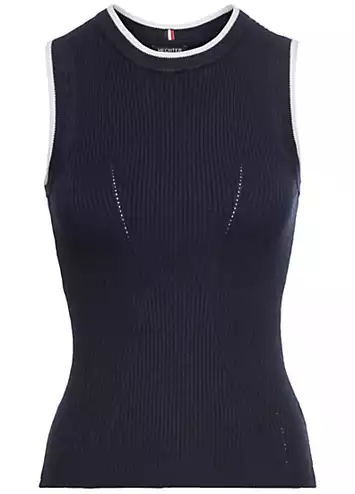 Hechter Paris Knitted Sleeveless Top | Grattan