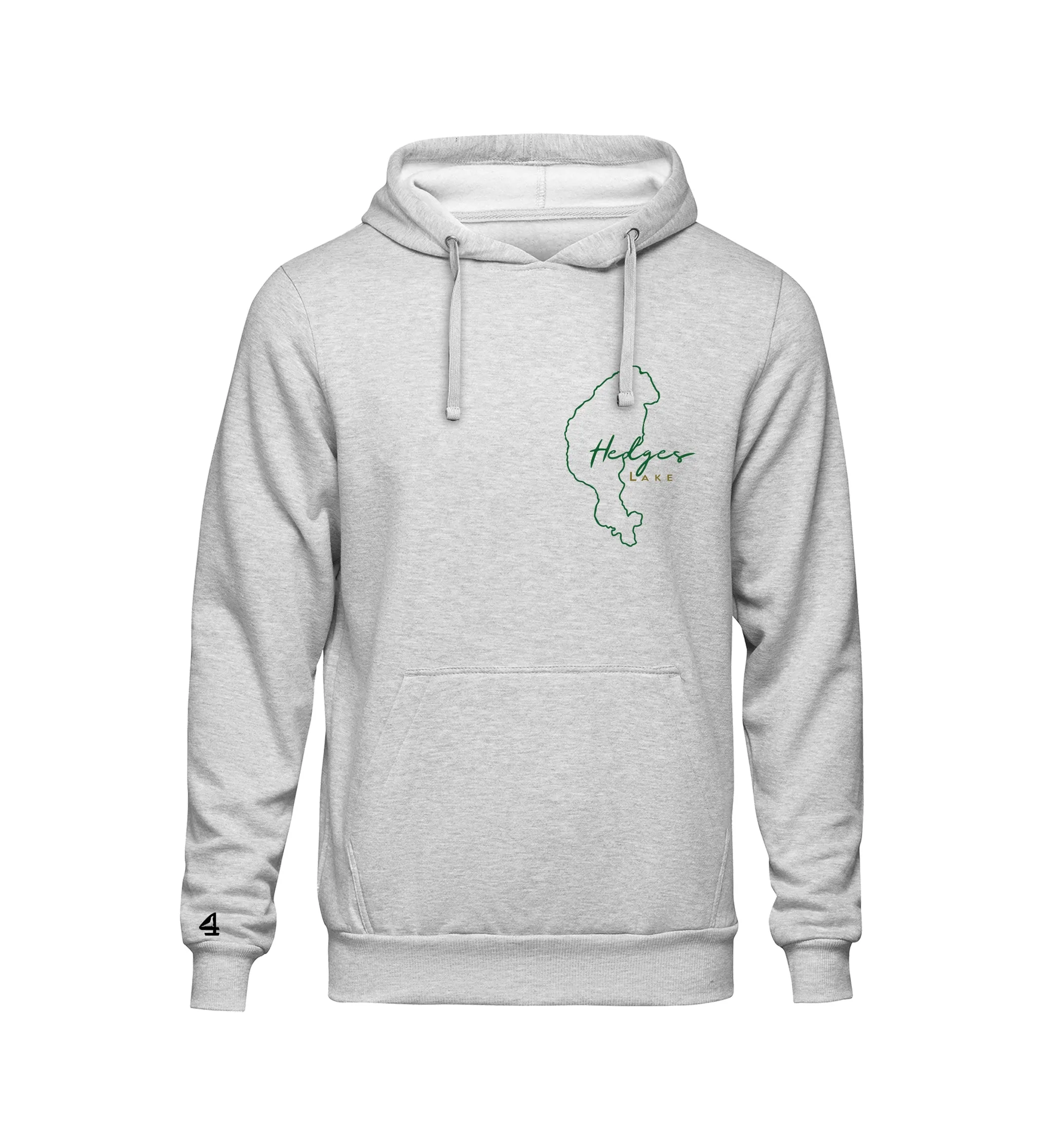 Hedges Lake Map Hoodie