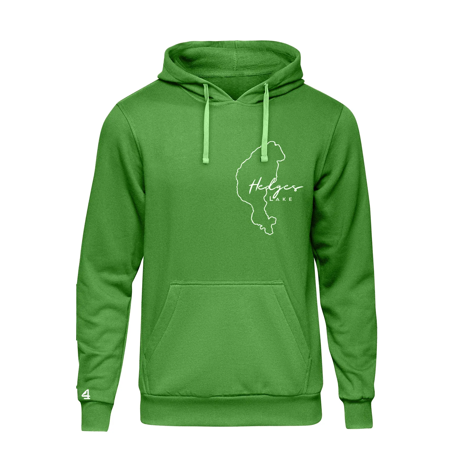 Hedges Lake Map Hoodie