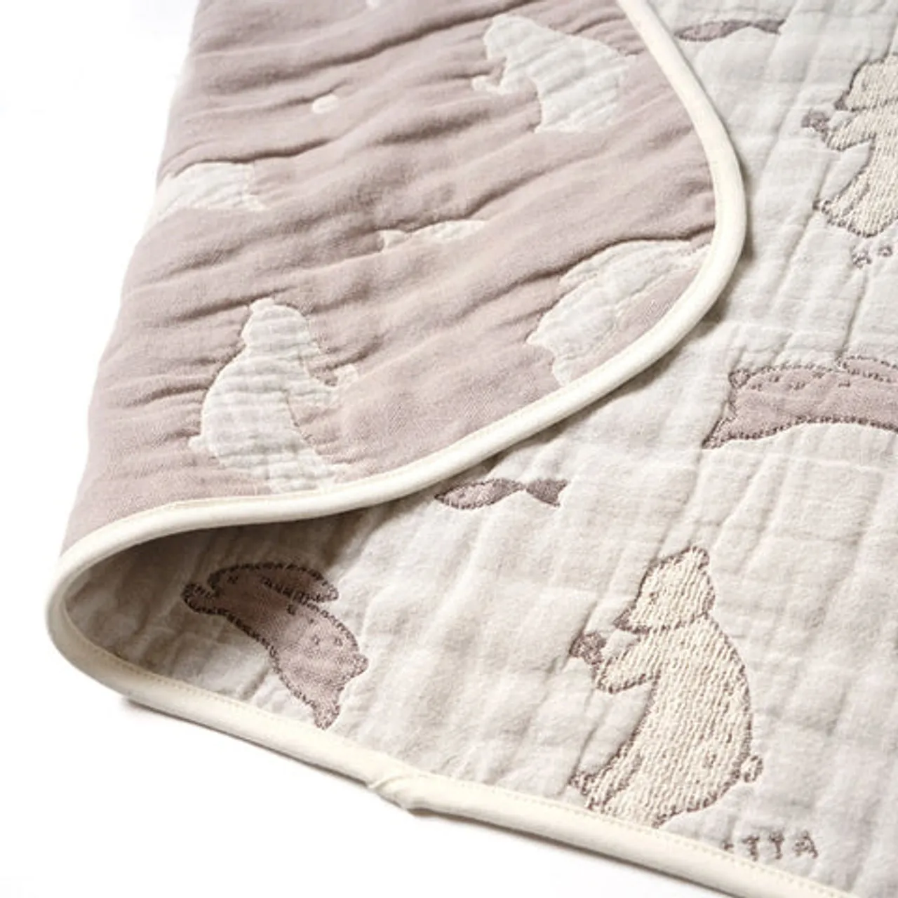 Hoppetta Brun Six-layer Gauze  Blanket