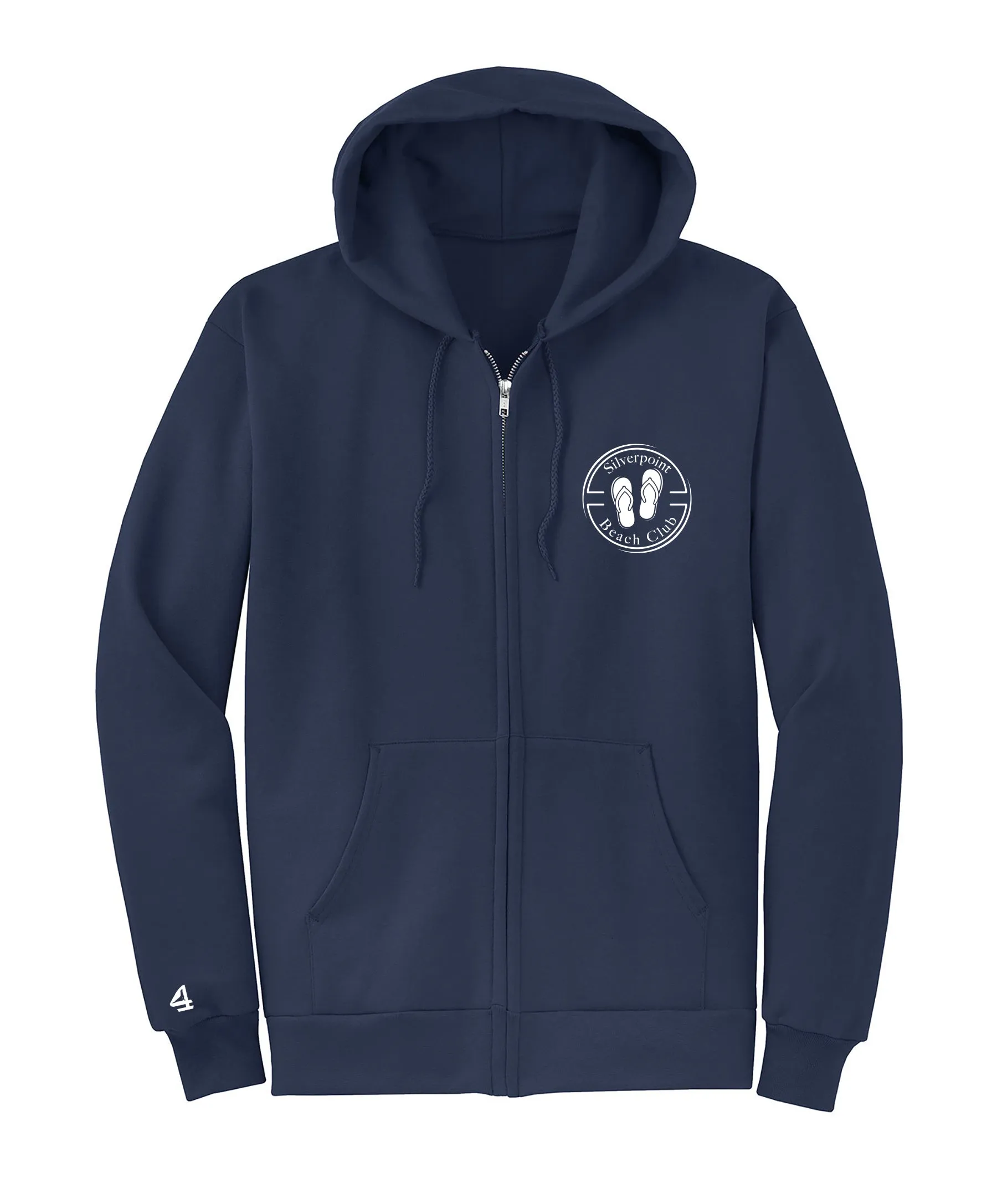 I-Court Sandles Full Zip Hoodie