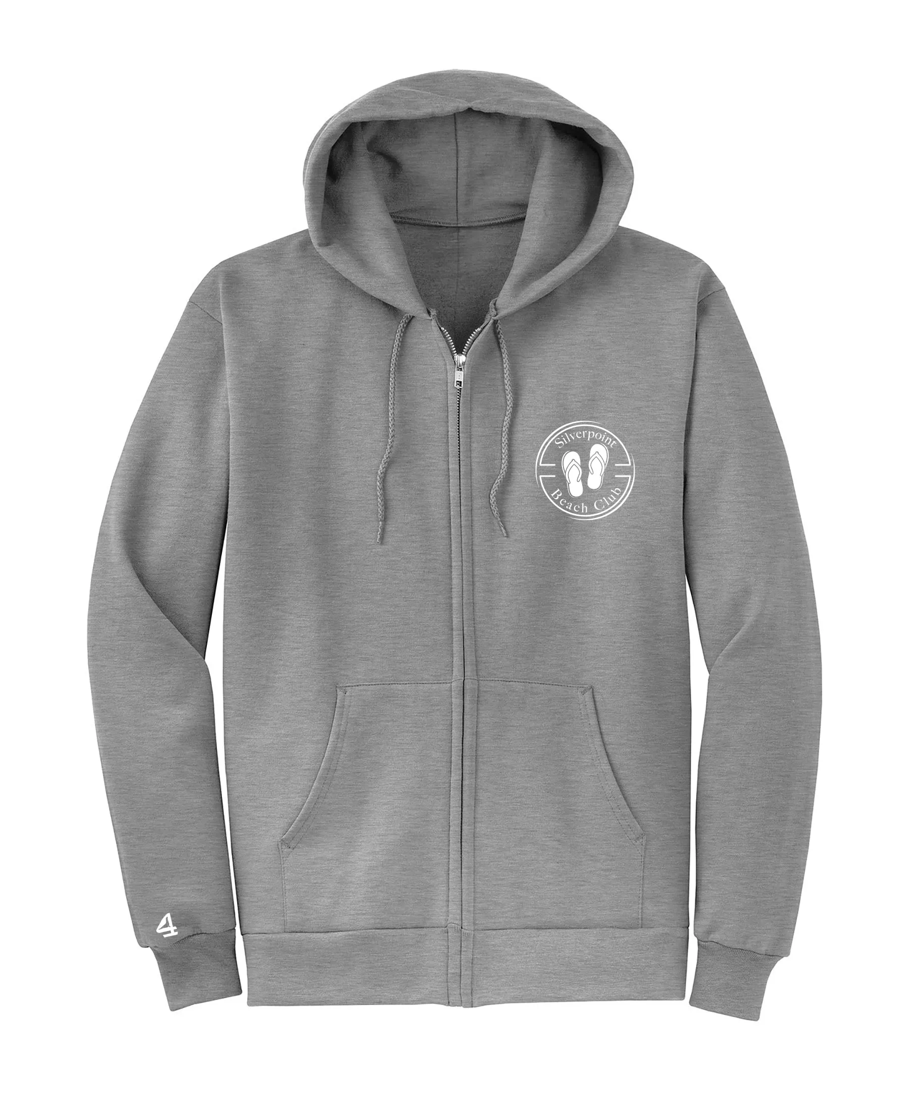 I-Court Sandles Full Zip Hoodie