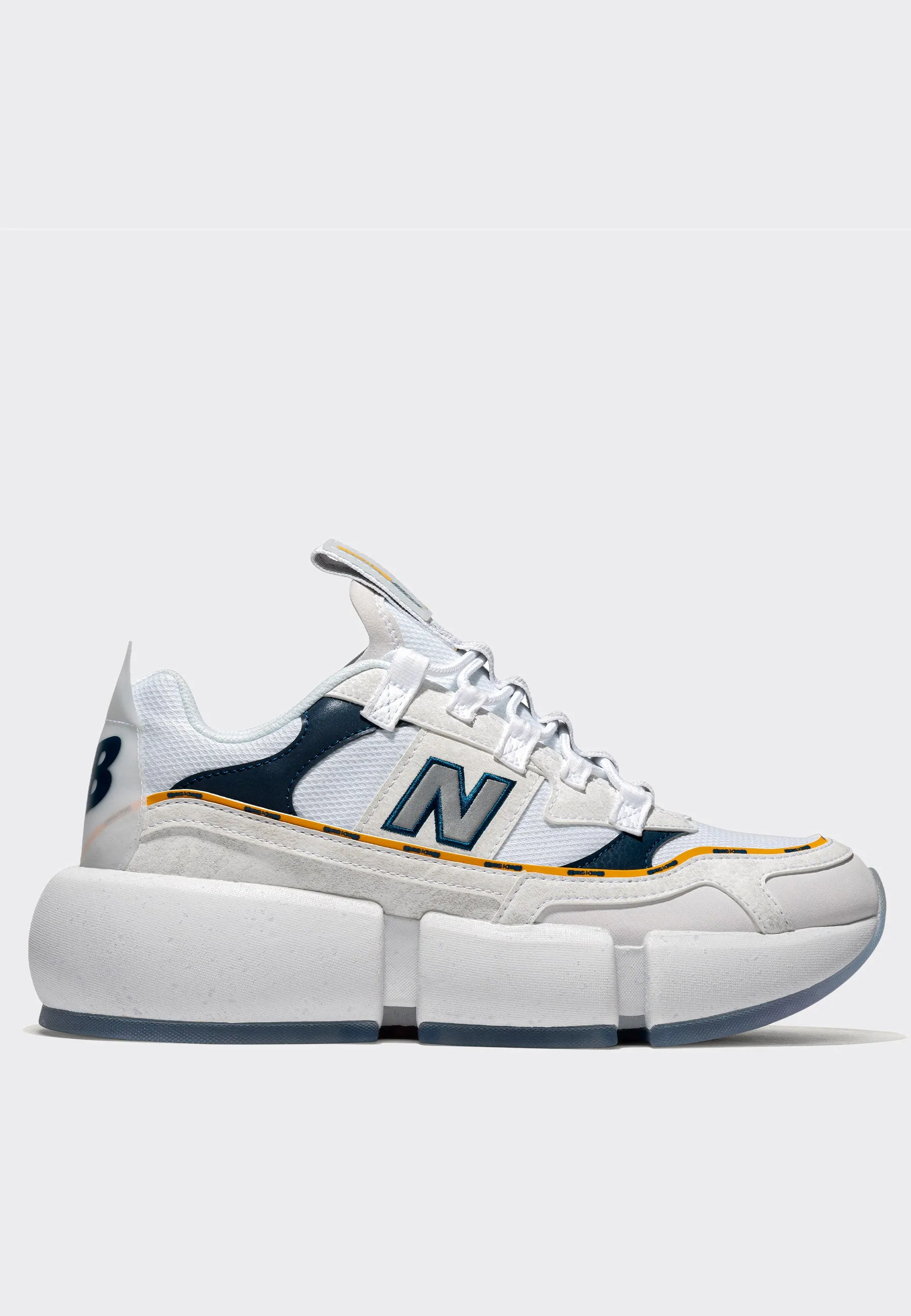 Jaden Smith x New Balance Vision Racer - white/navy/yellow