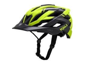 Kali Lunati Shade MTB Helmet - Matt Black-Fluo Yellow