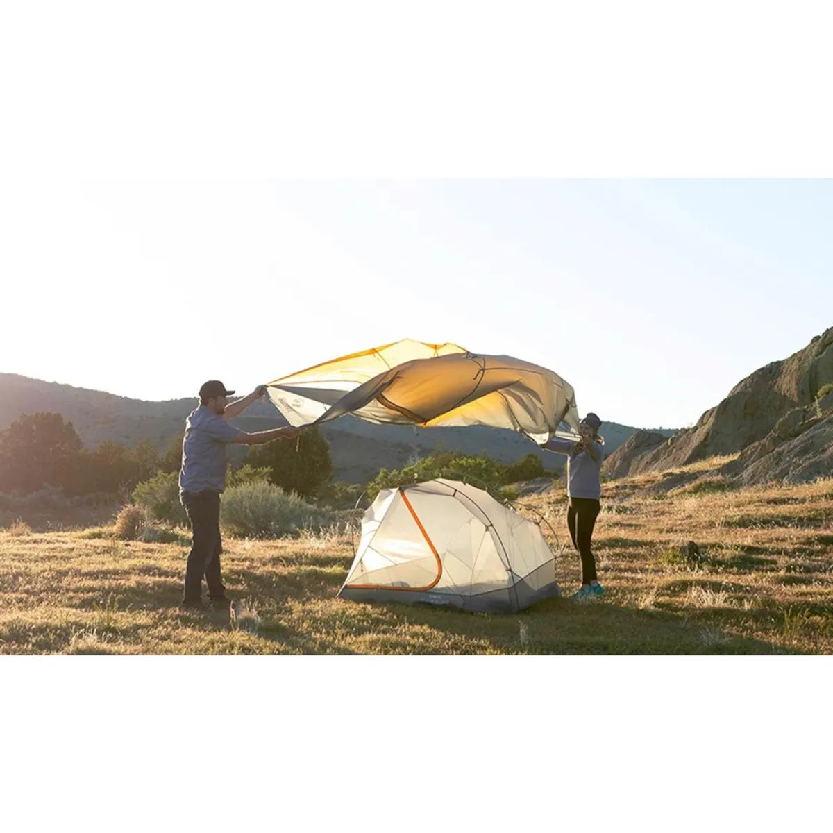 Klymit Maxfield 2 Person Tent - Orange/Grey