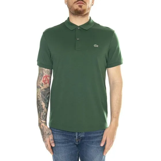 Lacoste Maglietta M/C 132 Green Polo Shirt - Polo Uomo Verde