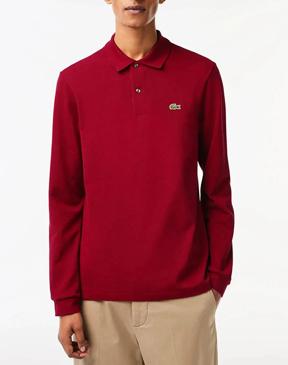 LACOSTE POLO LS SHIRT