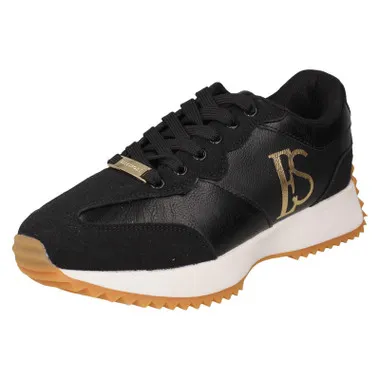 Ladies ELLE SPORT Chunky Sole Lace Up Trainers F7R254