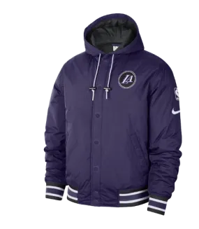 Lakers City Edition 22 Full-Snap Courtside Jacket