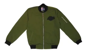 Lakers JH Design Green Bomber Jacket