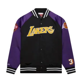 Lakers Lightweight Satin Jacket Magic Johnson