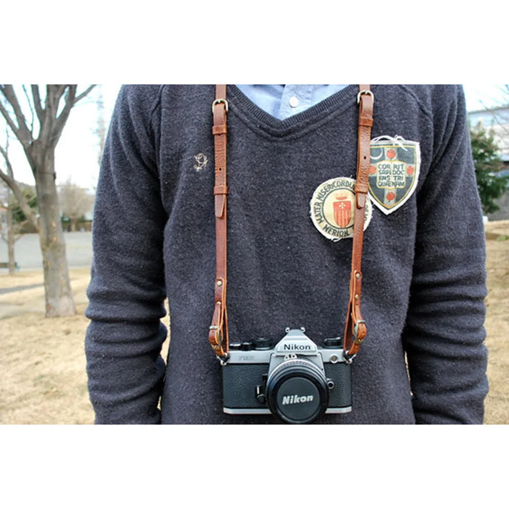 Leather SLR Camera Strap