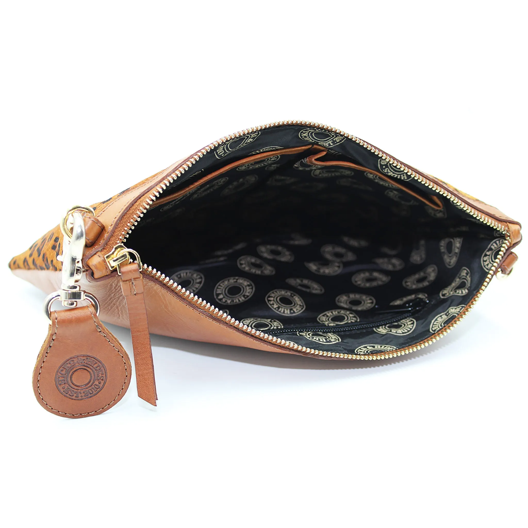 Leopard Print Clutch & Shoulder Bag