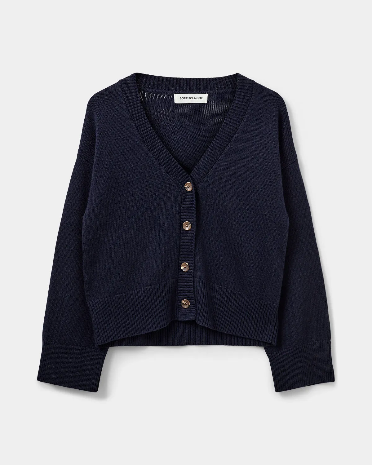 LEVASW CARDIGAN - Navy Blue