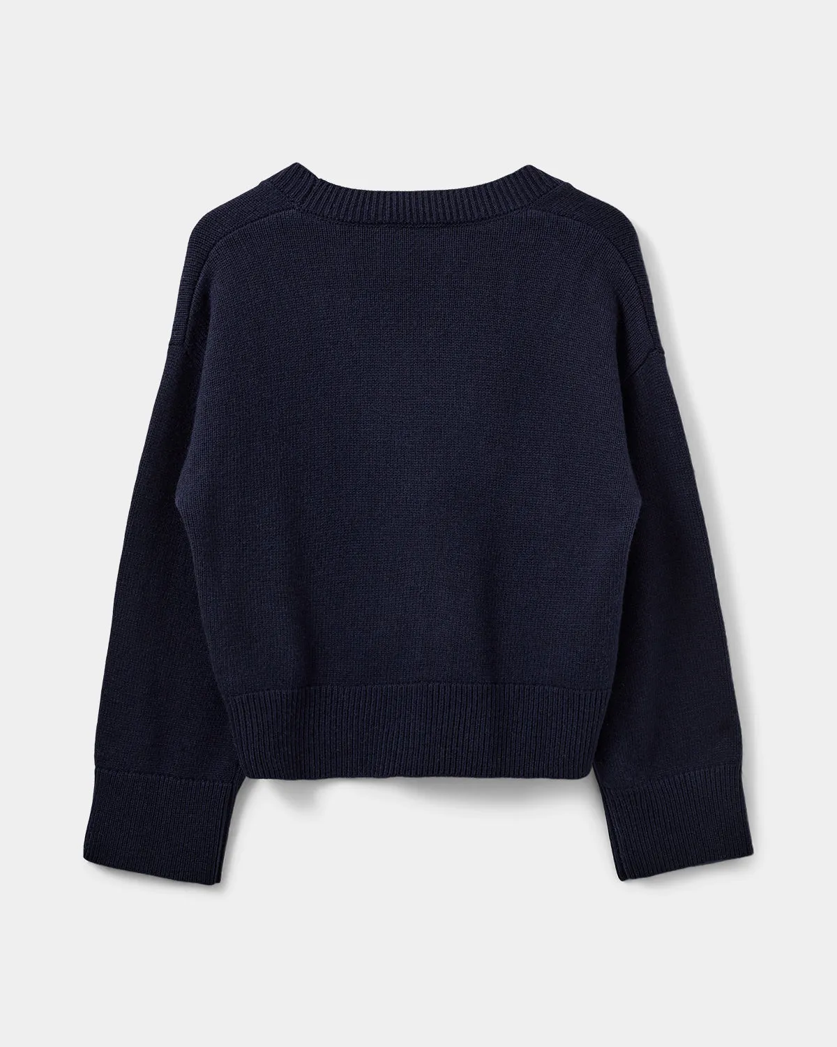 LEVASW CARDIGAN - Navy Blue