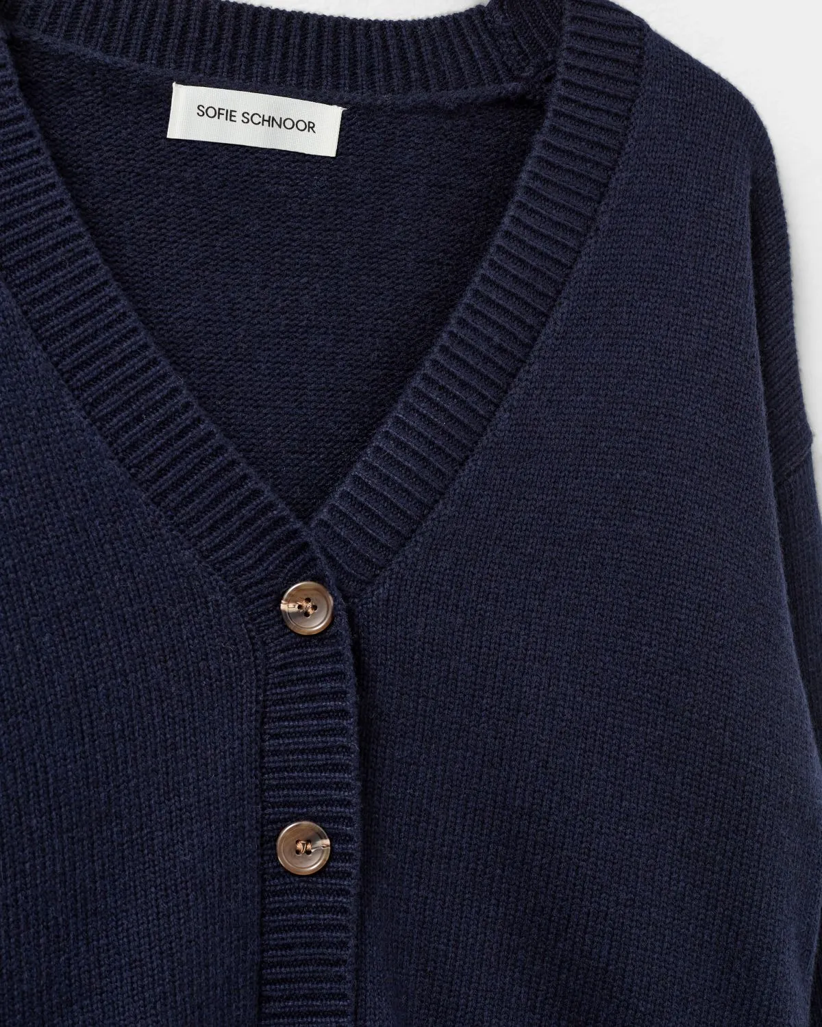 LEVASW CARDIGAN - Navy Blue