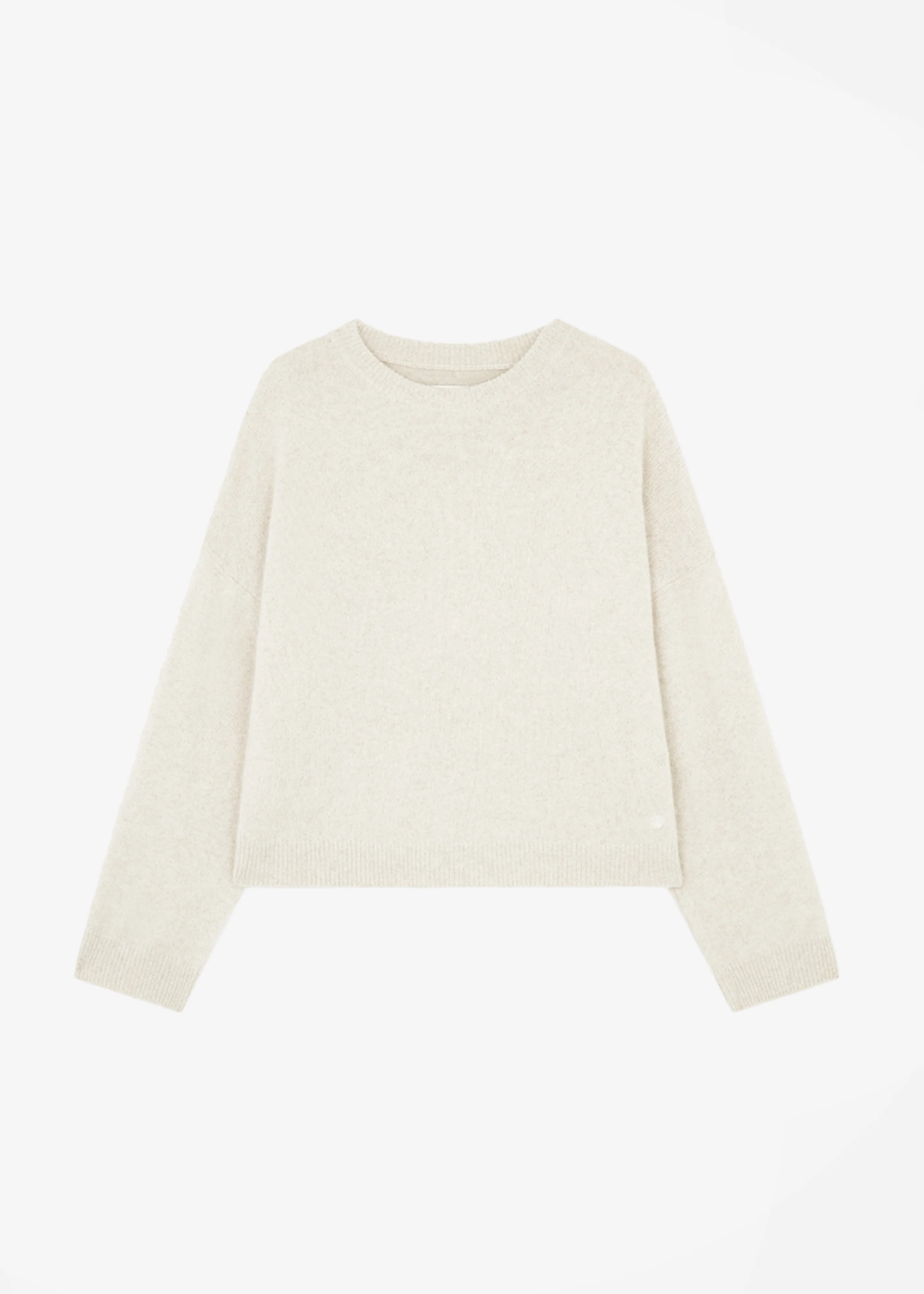 Loulou Studio Ropo Sweater - Stone Melange