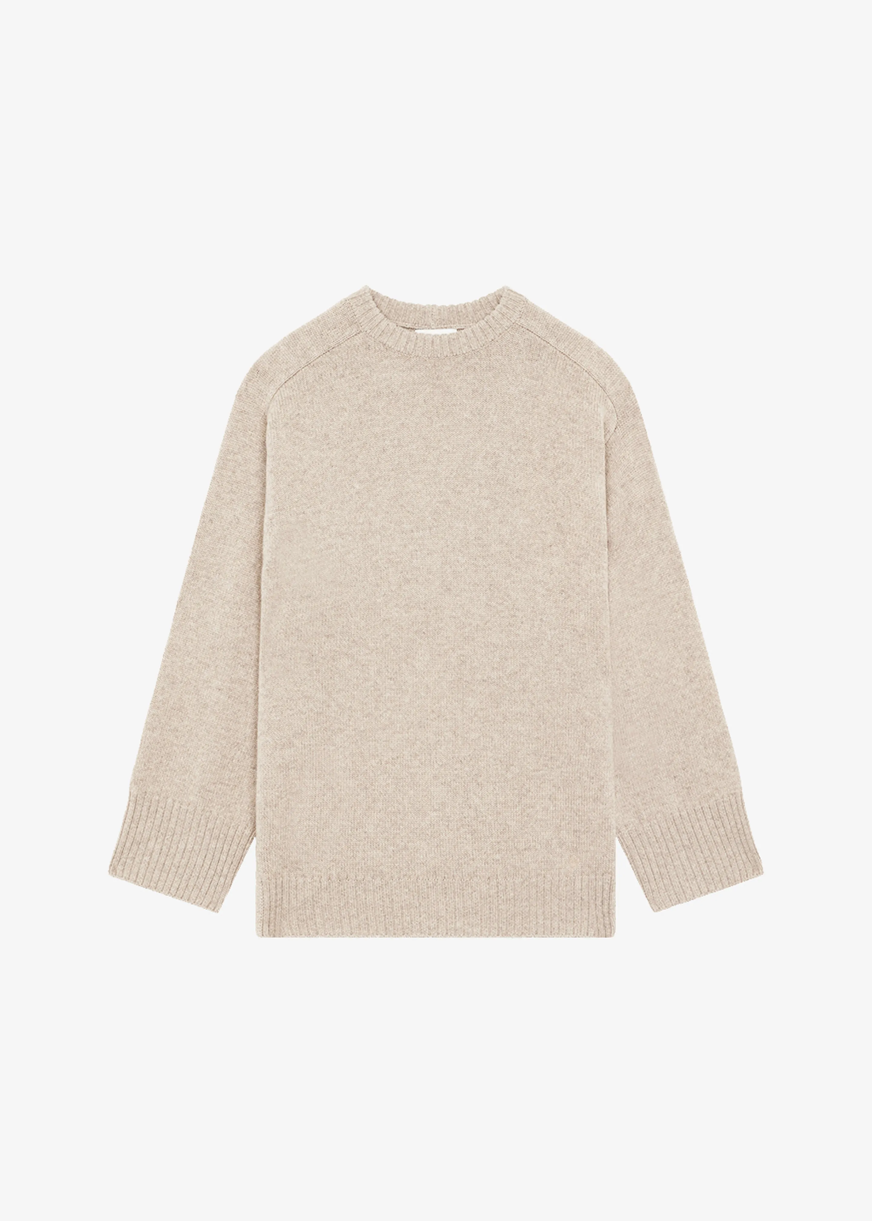 Loulou Studio Safi Sweater - Beige Melange