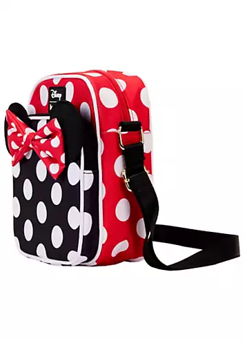 Loungefly Disney Minnie Rocks the Dots Nylon Passport Crossbody Bag | Kaleidoscope