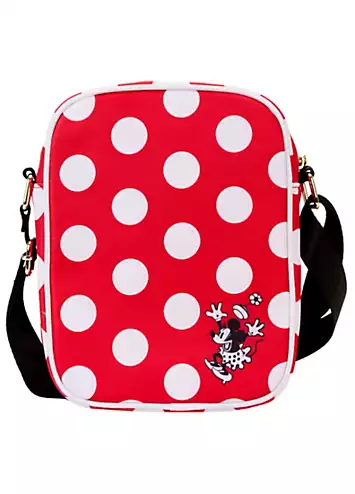 Loungefly Disney Minnie Rocks the Dots Nylon Passport Crossbody Bag | Kaleidoscope