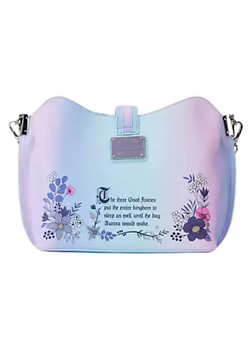 Loungefly Disney Sleeping Beauty 65th Anniversary Floral Crown Crossbody Bag | Kaleidoscope