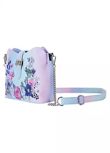 Loungefly Disney Sleeping Beauty 65th Anniversary Floral Crown Crossbody Bag | Kaleidoscope