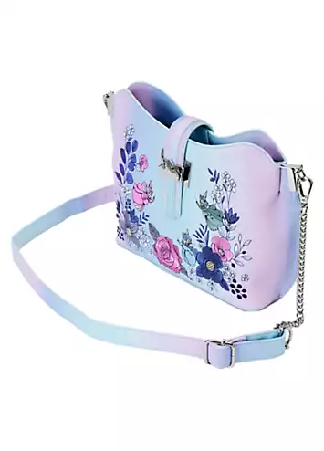 Loungefly Disney Sleeping Beauty 65th Anniversary Floral Crown Crossbody Bag | Kaleidoscope