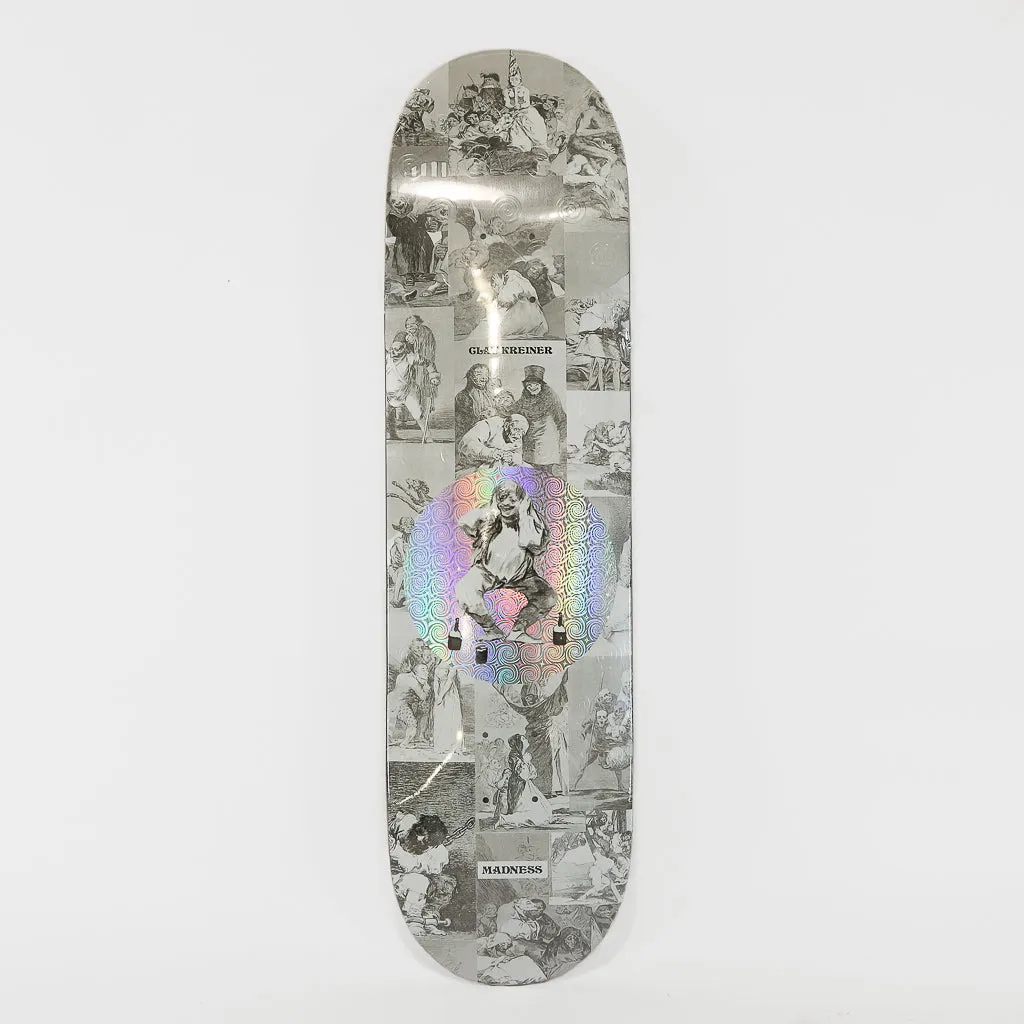 Madness Skateboards - 8.25” Clay Kreiner Misery Impact Light Skateboard Deck