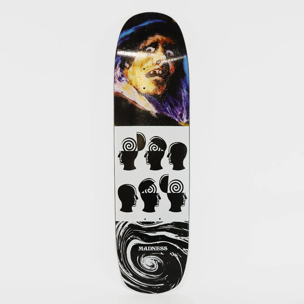 Madness Skateboards - 8.375 Shaped Mind Control Super Sap R7 Skateboard Deck