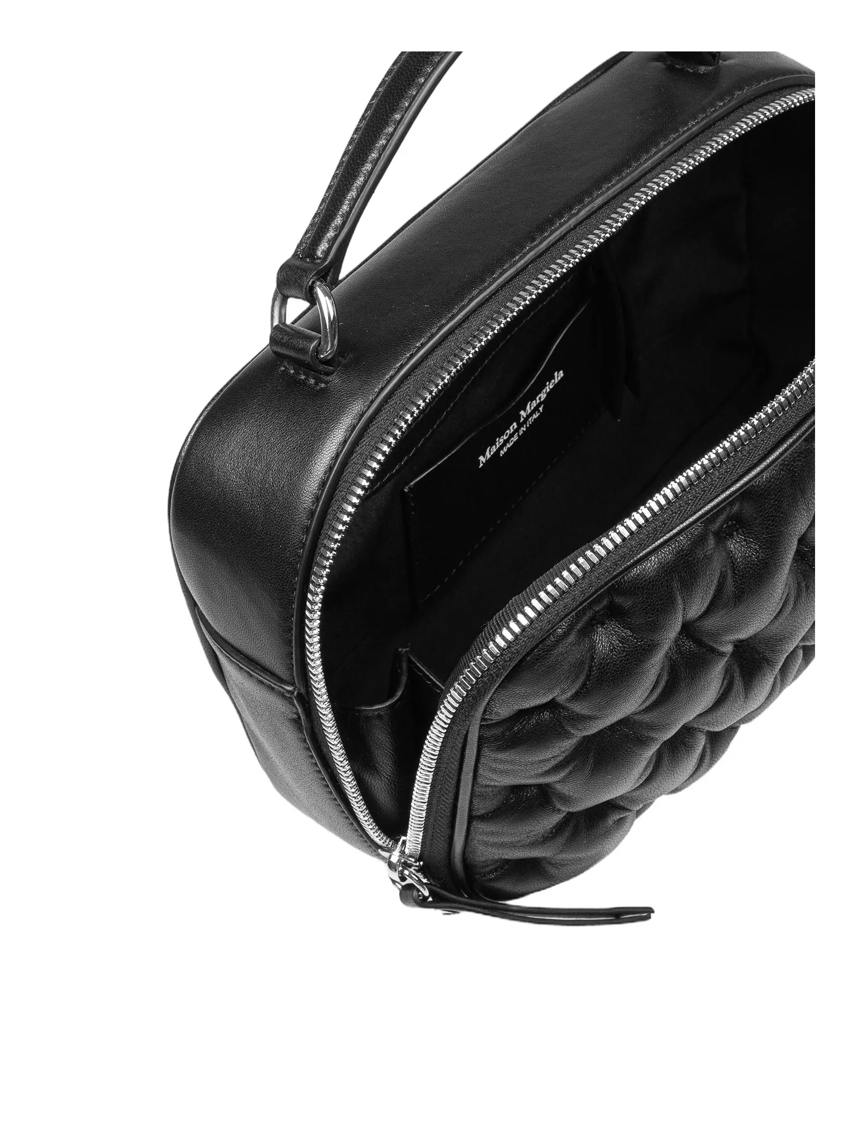 MAISON MARGIELA GLAM SLAM CAMERA BAG MEDIUM IN NAPPA COLOR BLACK