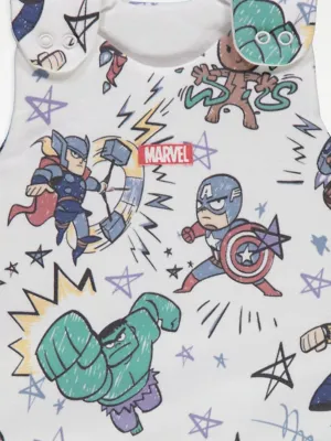 Marvel Avengers Sketch Character Sleeping Bag 2.5 Tog | Baby | George at ASDA