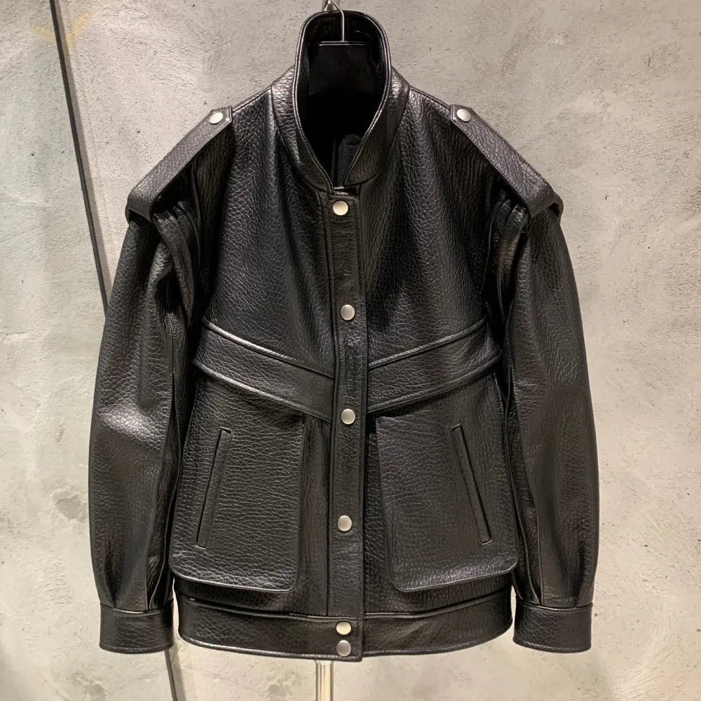 MAYA LEATHER JACKET