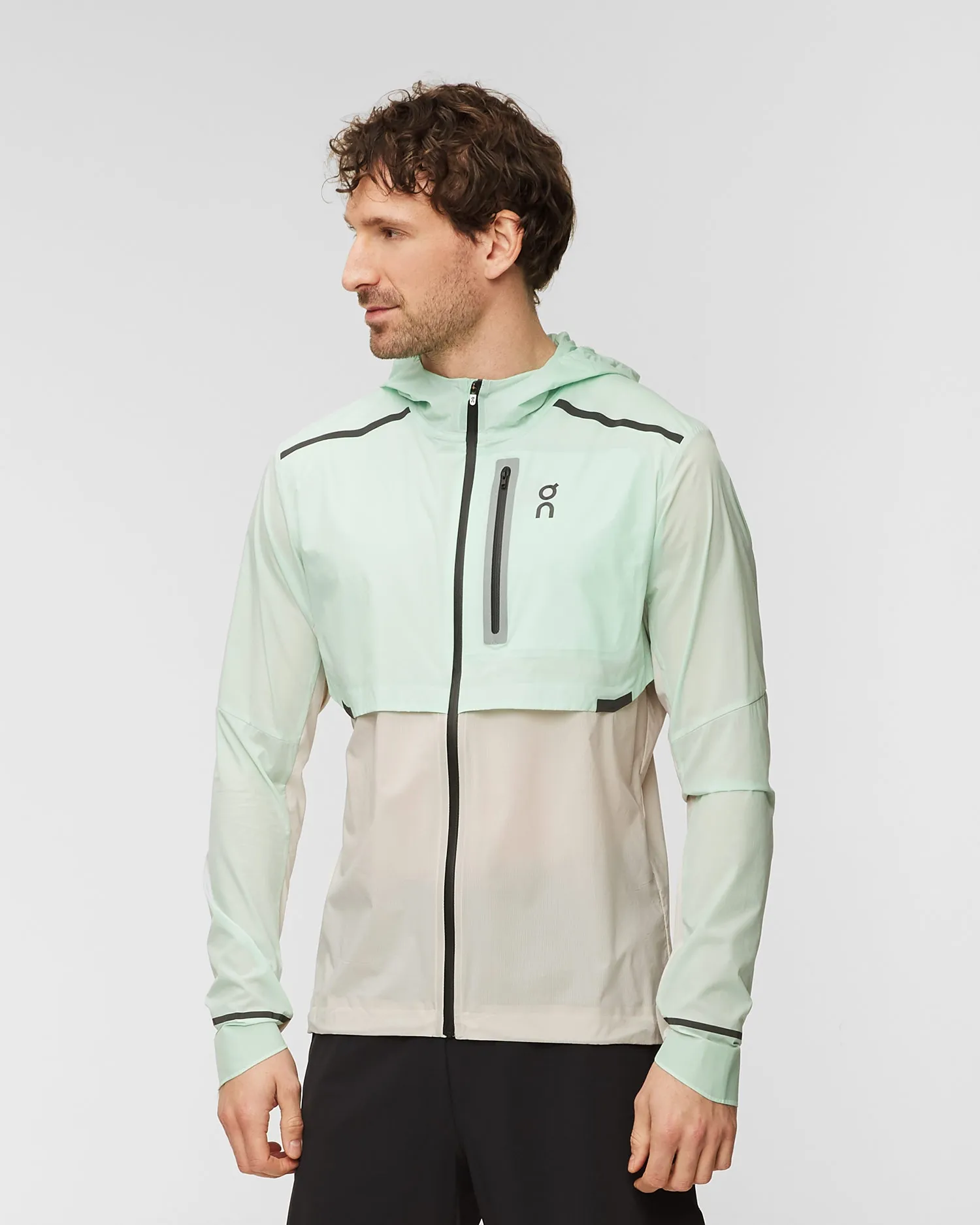 Men's jacket On Running Weather Jacket 10401029-creek-pearl