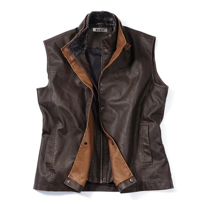 MEN'S 1962 OLD MAN CLUB VINTAGE DOUBLE COLLAR VEST